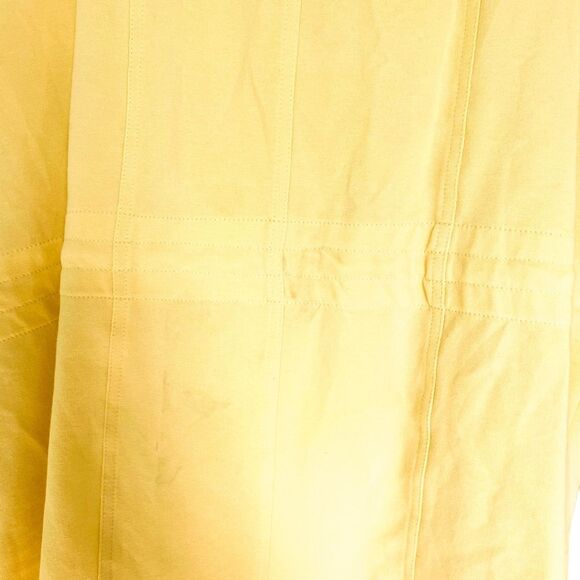 Bonita Basic Susi Yellow Activewear Jacket with Floral Scarf Size Large - Picture 7 of 13